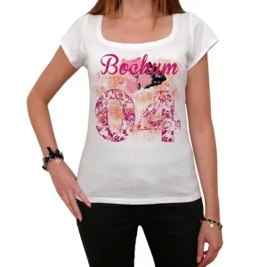 04, Bochum, Women's Short Sleeve Round Neck T-shirt 00008