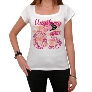 05, Augsburg, Women's Short Sleeve Round Neck T-shirt 00008