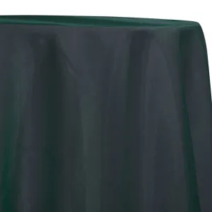 10pcs - Crystal Organza Table Linen 85"x85" Square - Hunter Green 405