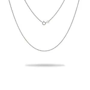 1.5mm Double Rope Chain in Sterling Silver