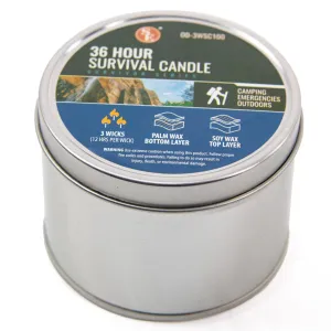 36 Hour Emergency Candle