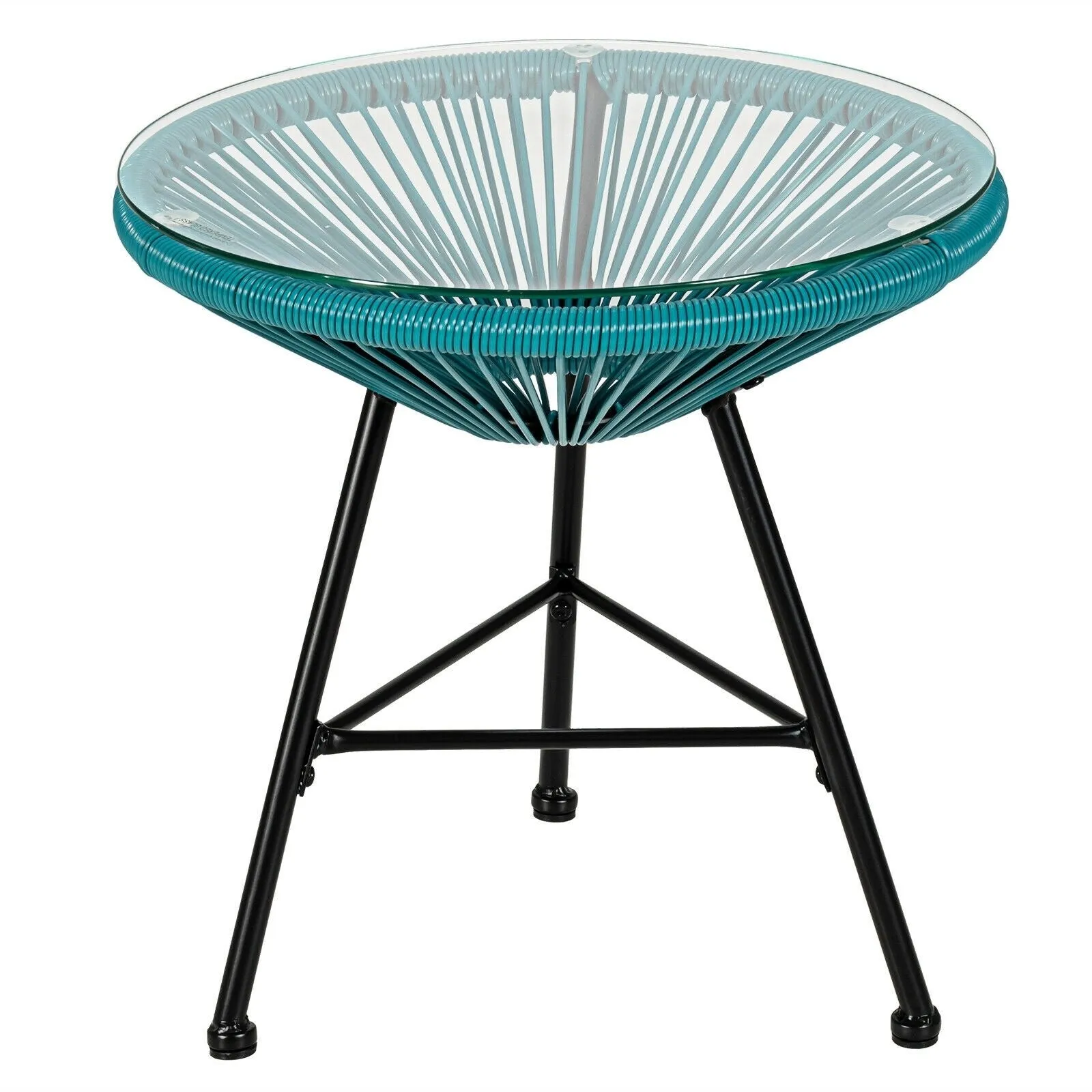 3pc Patio Furniture Set - Turquoise