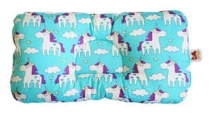 Babycuddle Head Pillow - Little Unicorn in Blue