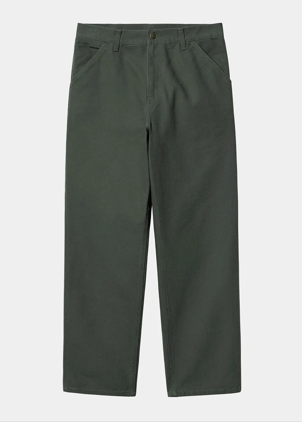 Carhartt WIP Single Knee Pant Boxwood (Rinsed)