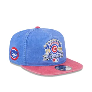 Chicago Cubs Pigment-dyed Golfer Snapback 'Royal/ Red'