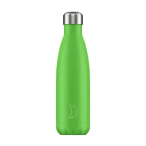 Chilly's Bottle Neon Green 500ml