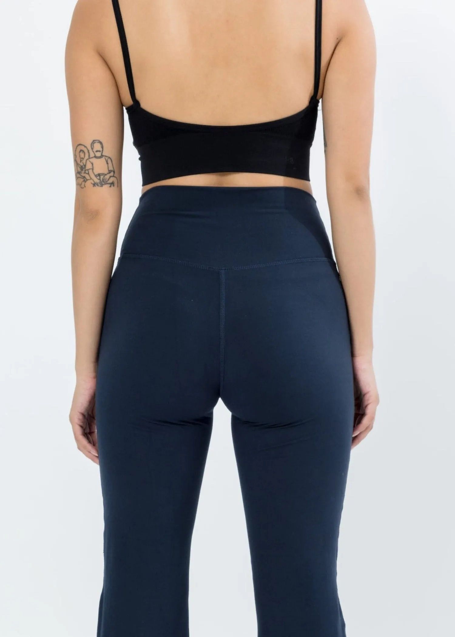 Edison Soft Flare Pant Navy