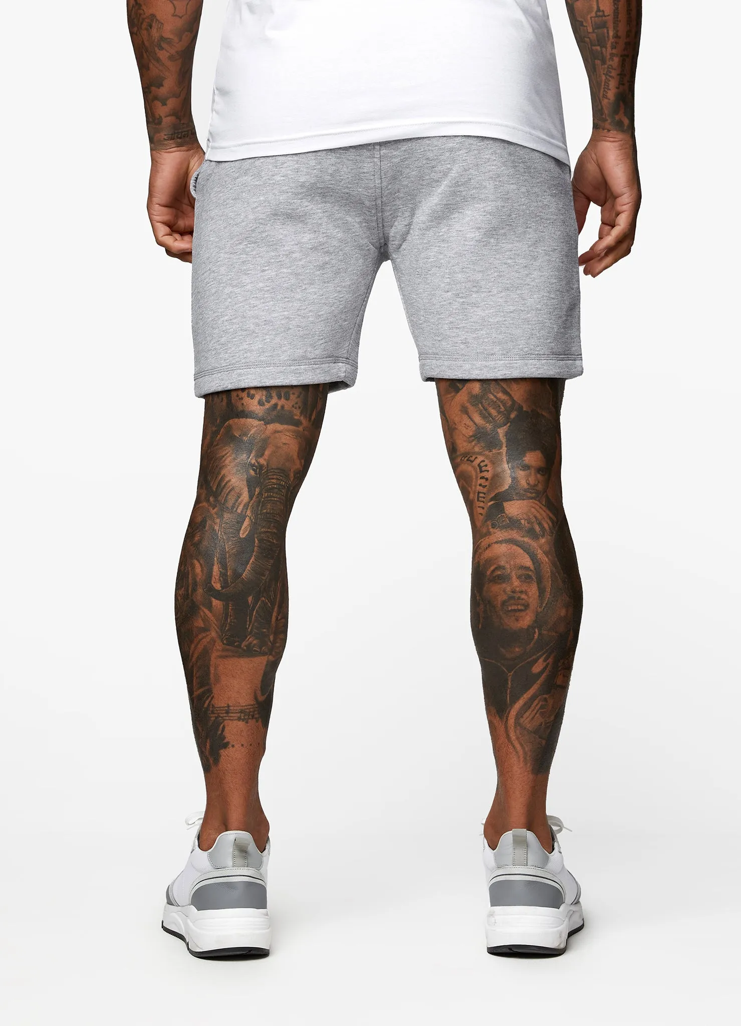 Gym King Fundamental Fleece Short - Grey Marl