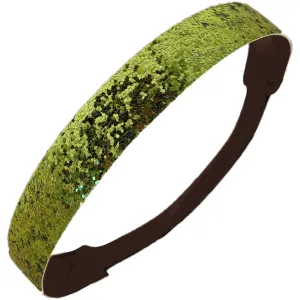 Lime Glitter Headband