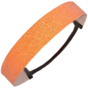 Neon Orange Glitter Headband