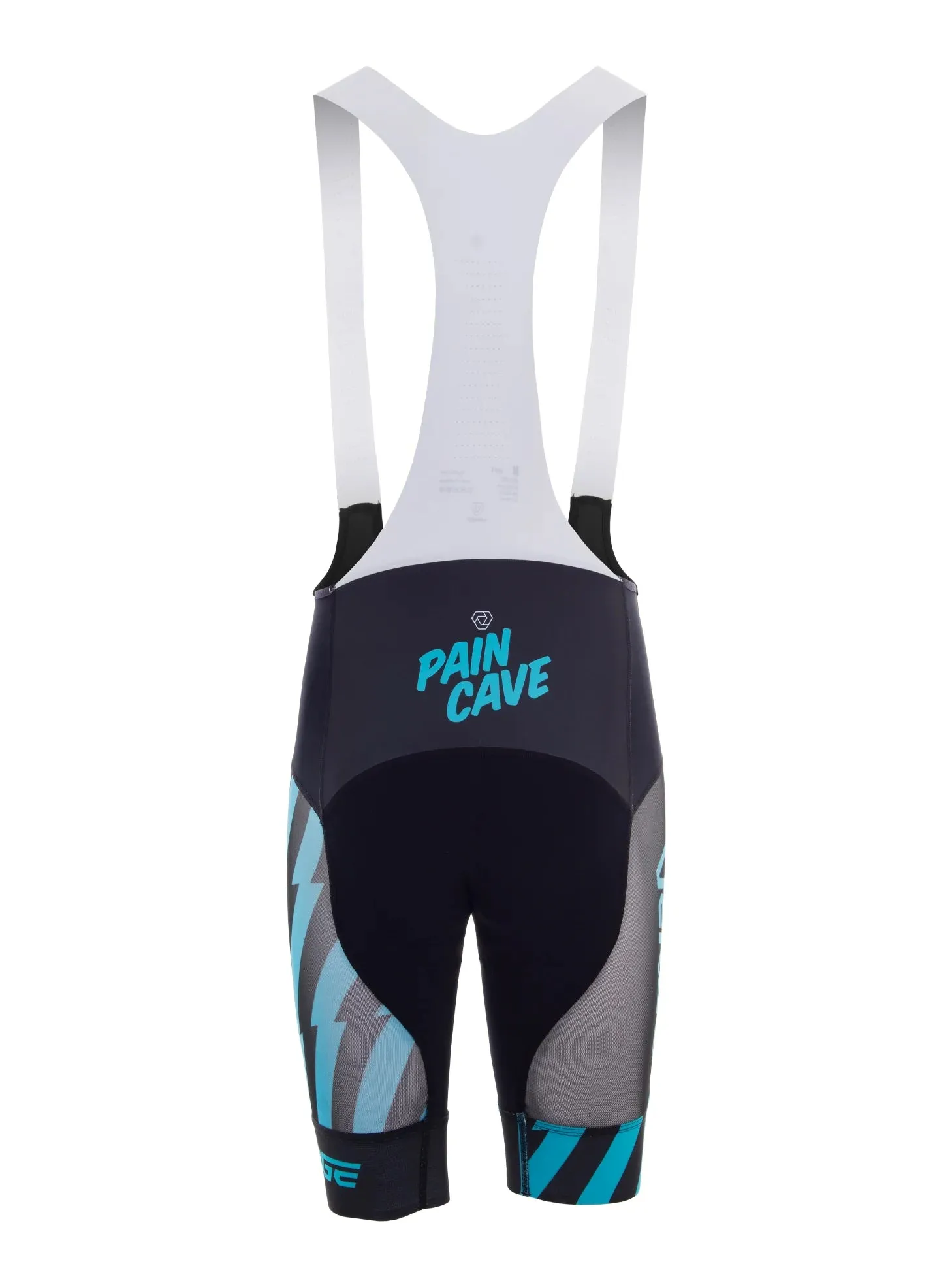 PAIN CAVE BIBS - BLACK - WOMEN