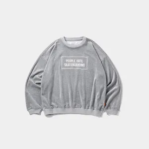 PEOPLE HATE SKATE VELOUR L/S