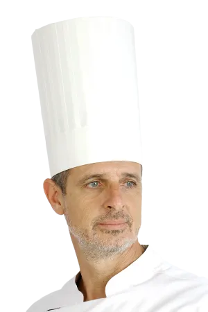 Pleated Chef Hat C10