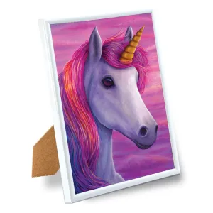 "Unicorn Delights" by Rachel Froud Crystal Art Framed Kit 21x25cm